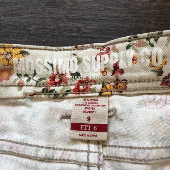 Floral Jean Shorts Mossimo Supply - Picture 4 of 6